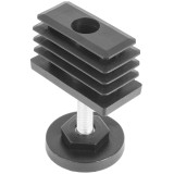 Комплекты прямоугольных заглушек с опорами 50x25 – 25-50M8.D40x60B