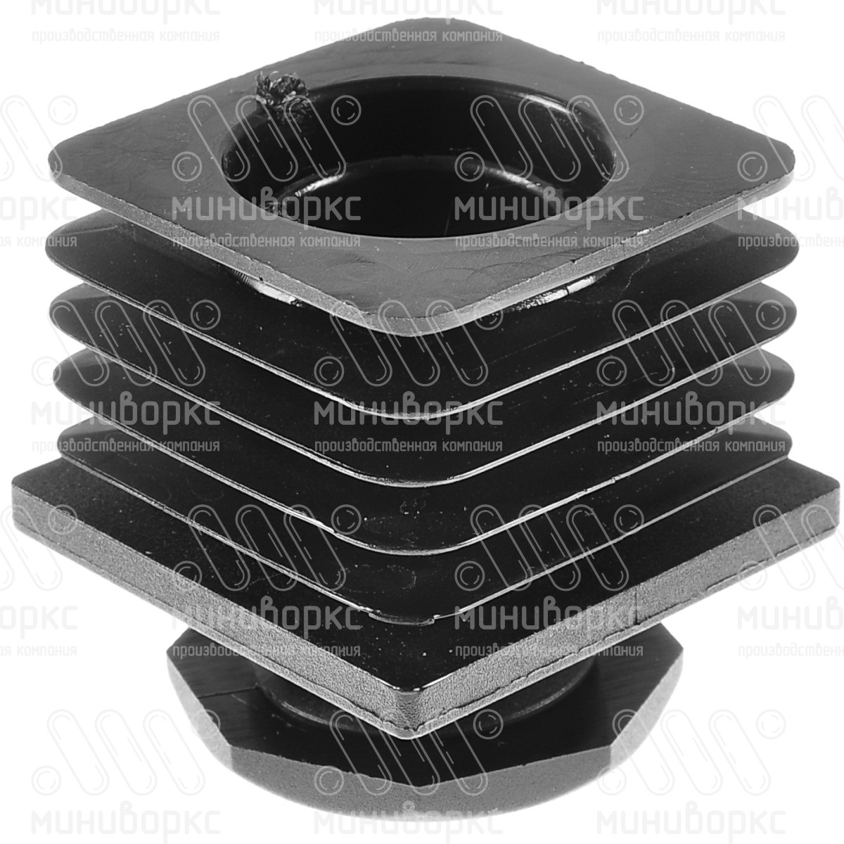 Регулируемые опоры для труб 50x50 – PRQ50x50x1,5-2 | картинка 1