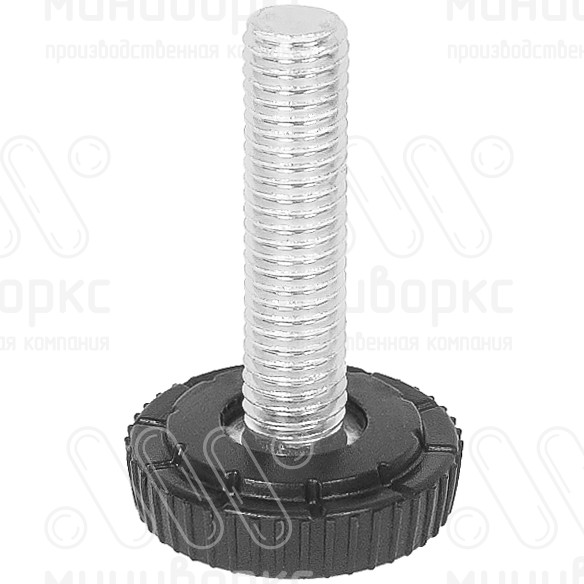 Опора резьбовая  m8x30 25 – 25М8-30ЧС | картинка 1