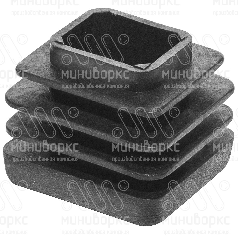 Заглушки для прямоугольной трубы 25x28 – 25-28ПЧВ | картинка 3