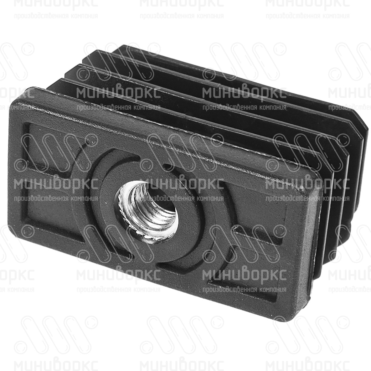 Комплекты прямоугольных заглушек с опорами 60x30 – 30-60M8.D32x25 | картинка 4