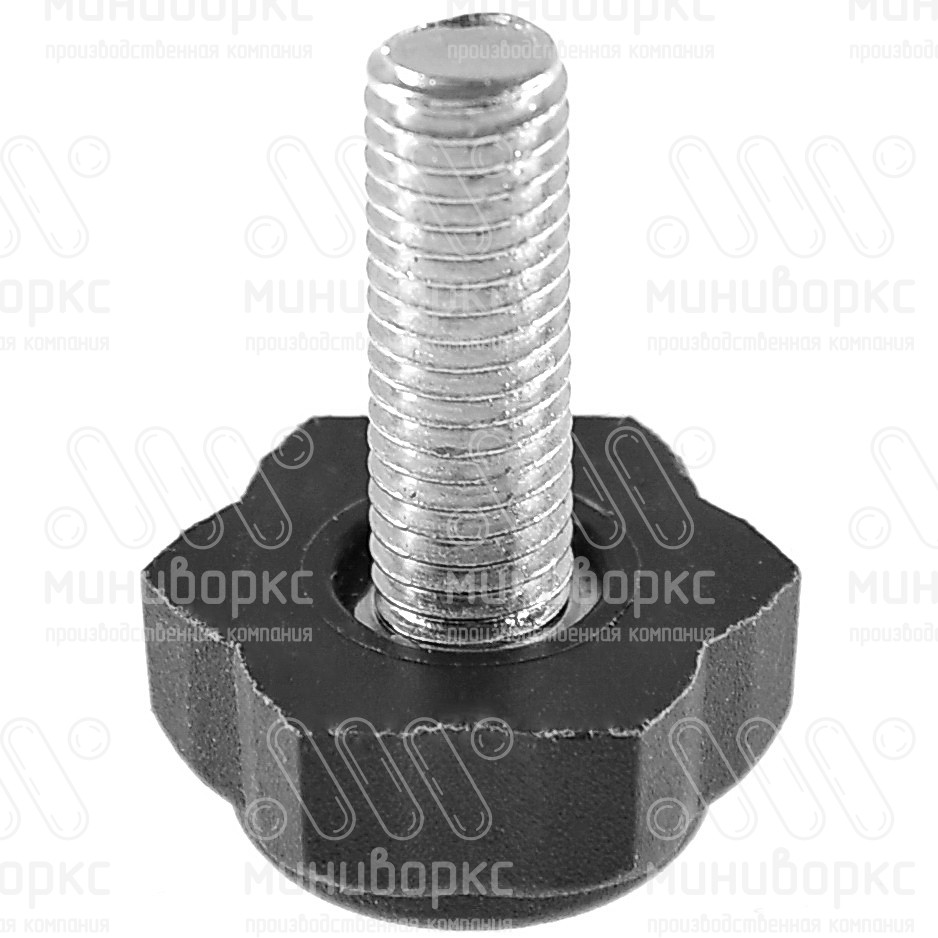 Опора резьбовая  m8x25 22 – 22М8-25ЧС | картинка 1