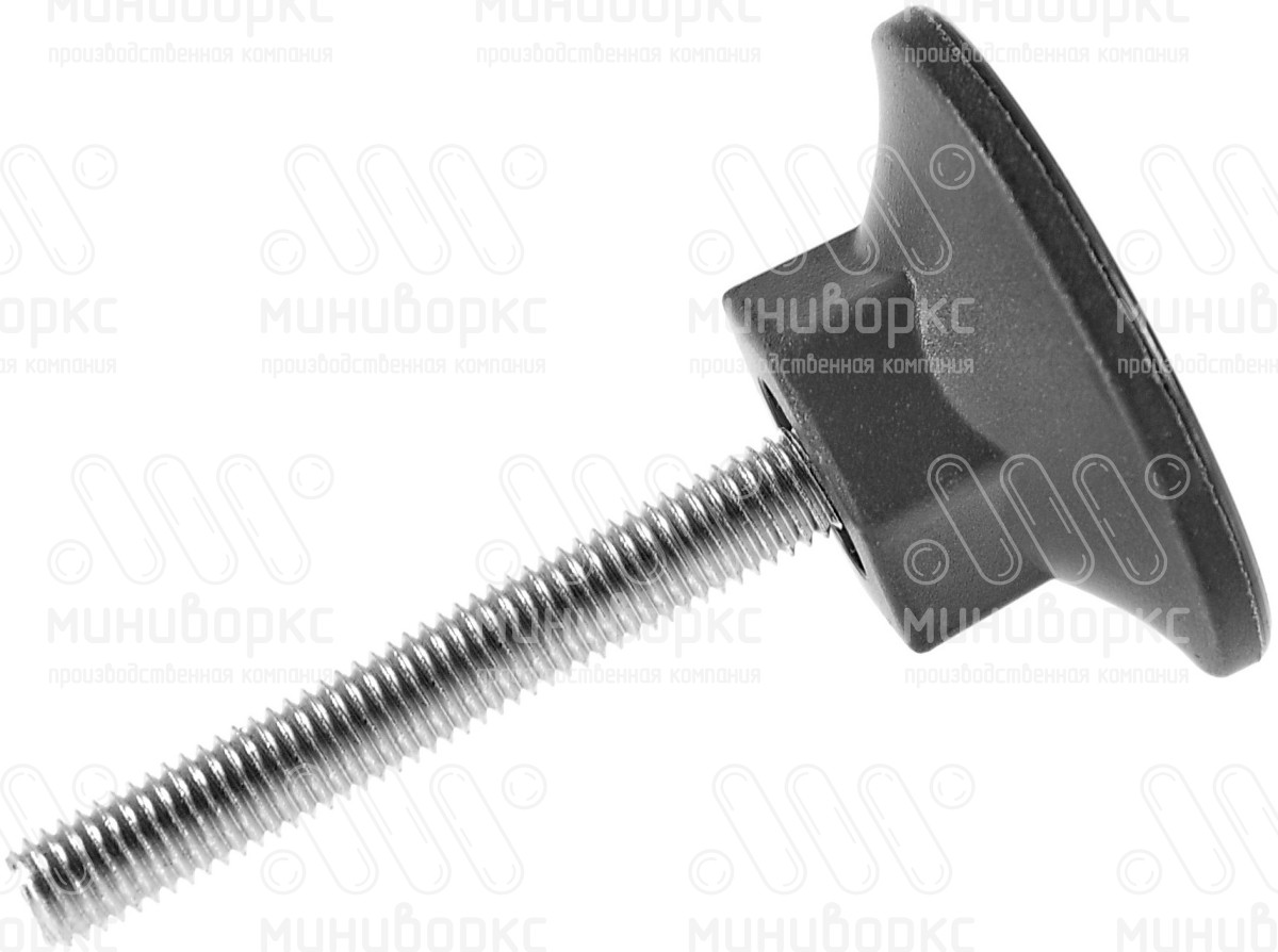 Опора резьбовая  m8x60 48 – 48М8-60ЧС | картинка 2