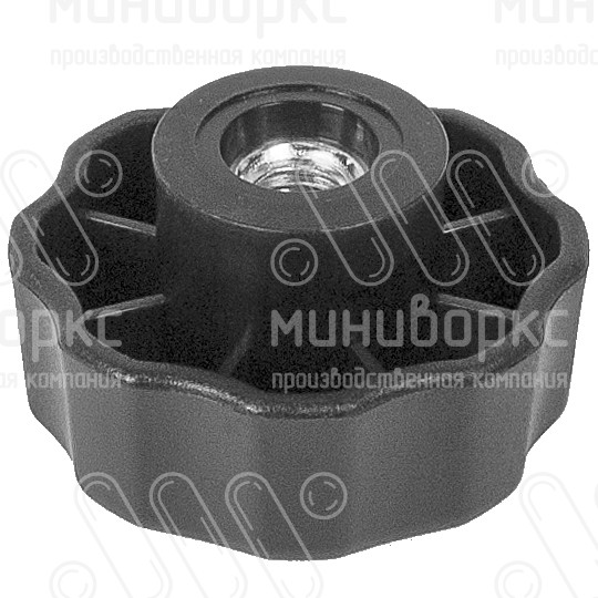 Пластиковые фиксаторы с гайкой m8 42 – БП42М8ЧН | картинка 3