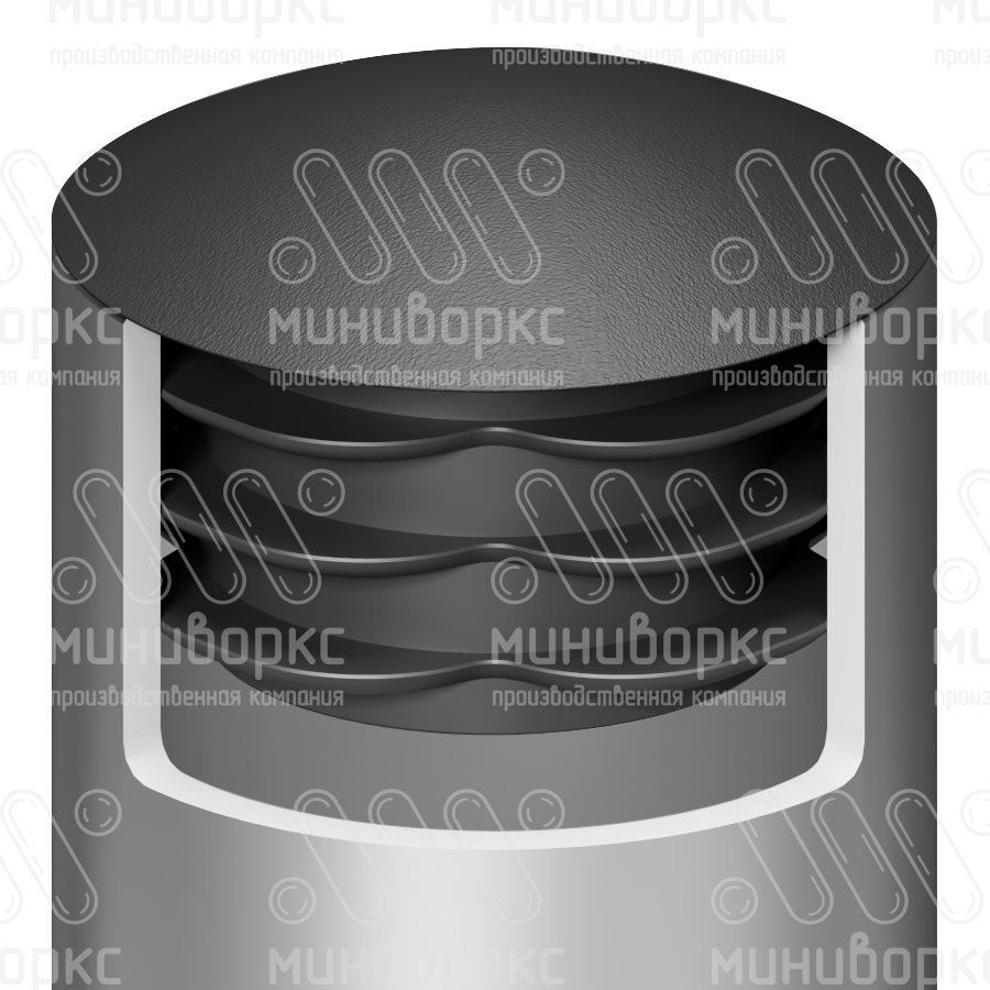 Заглушки для круглой трубы 57.2 – ILTB57,2 | картинка 4