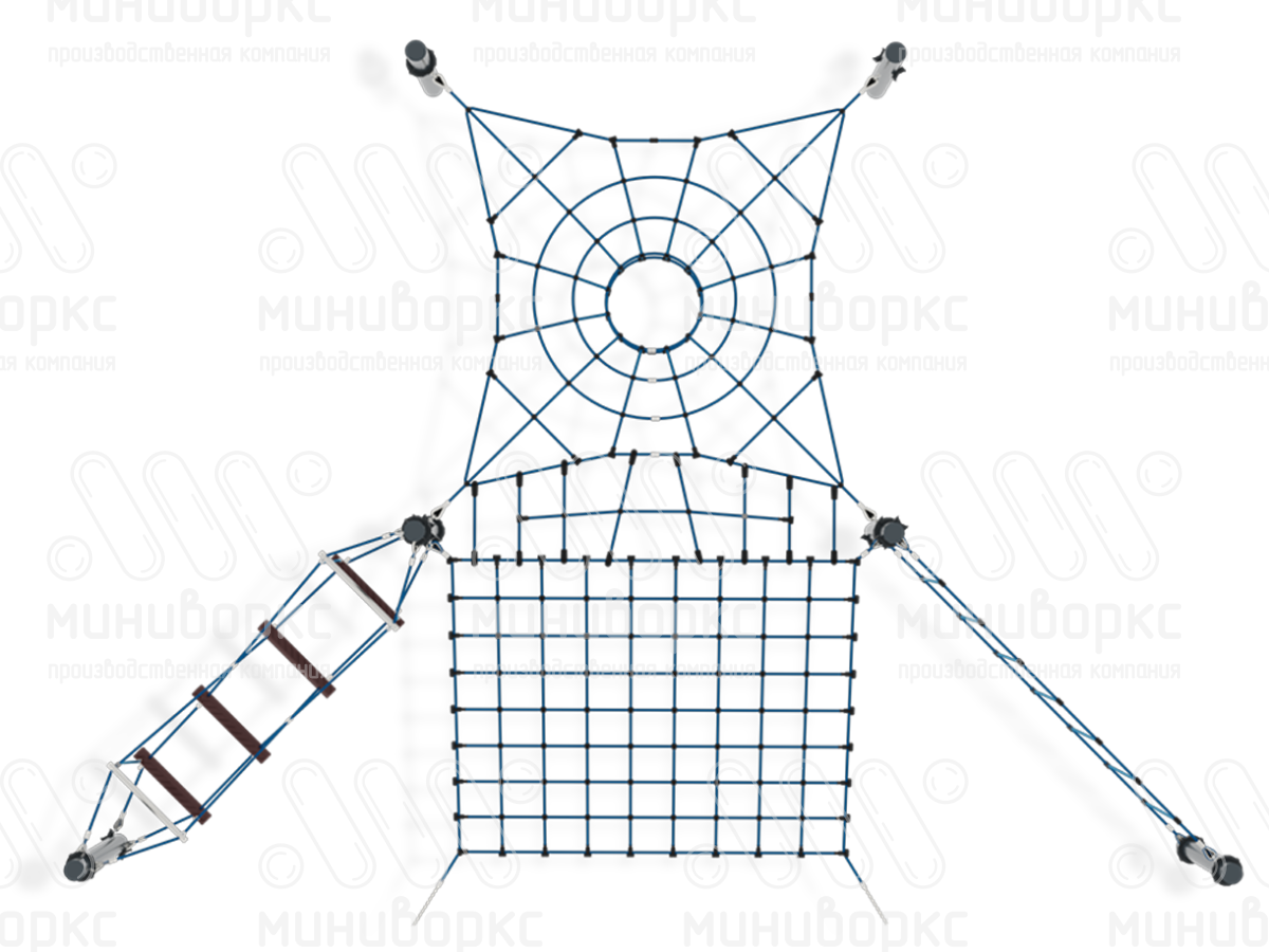 Канатные полосы препятствий – M-0003.20-02 | картинка 2