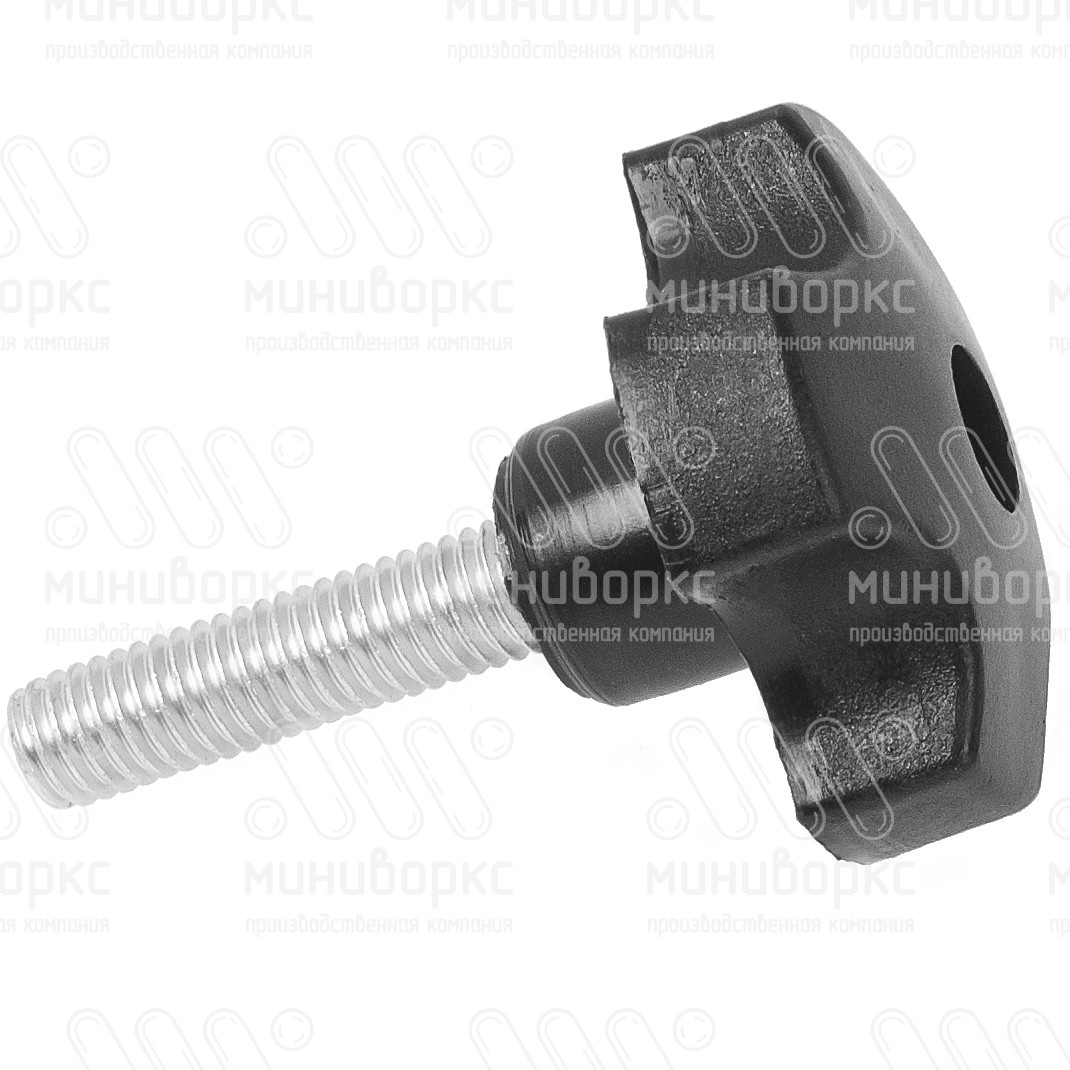 Фиксатор пластиковый с рукояткой m8x45 40 – Ф40М8-45ЧЕ | картинка 2