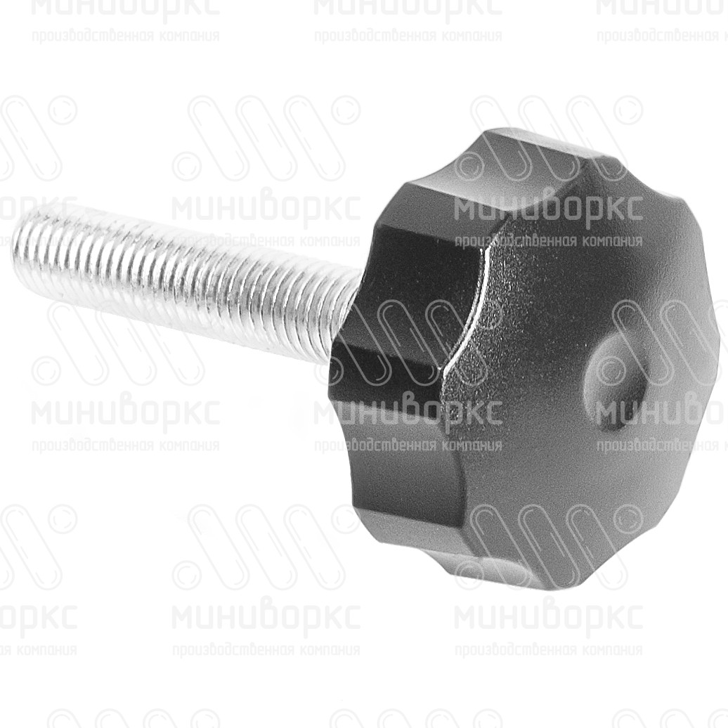 Фиксатор пластиковый с рукояткой m12x60 50 – Ф50М12-60ЧС | картинка 3