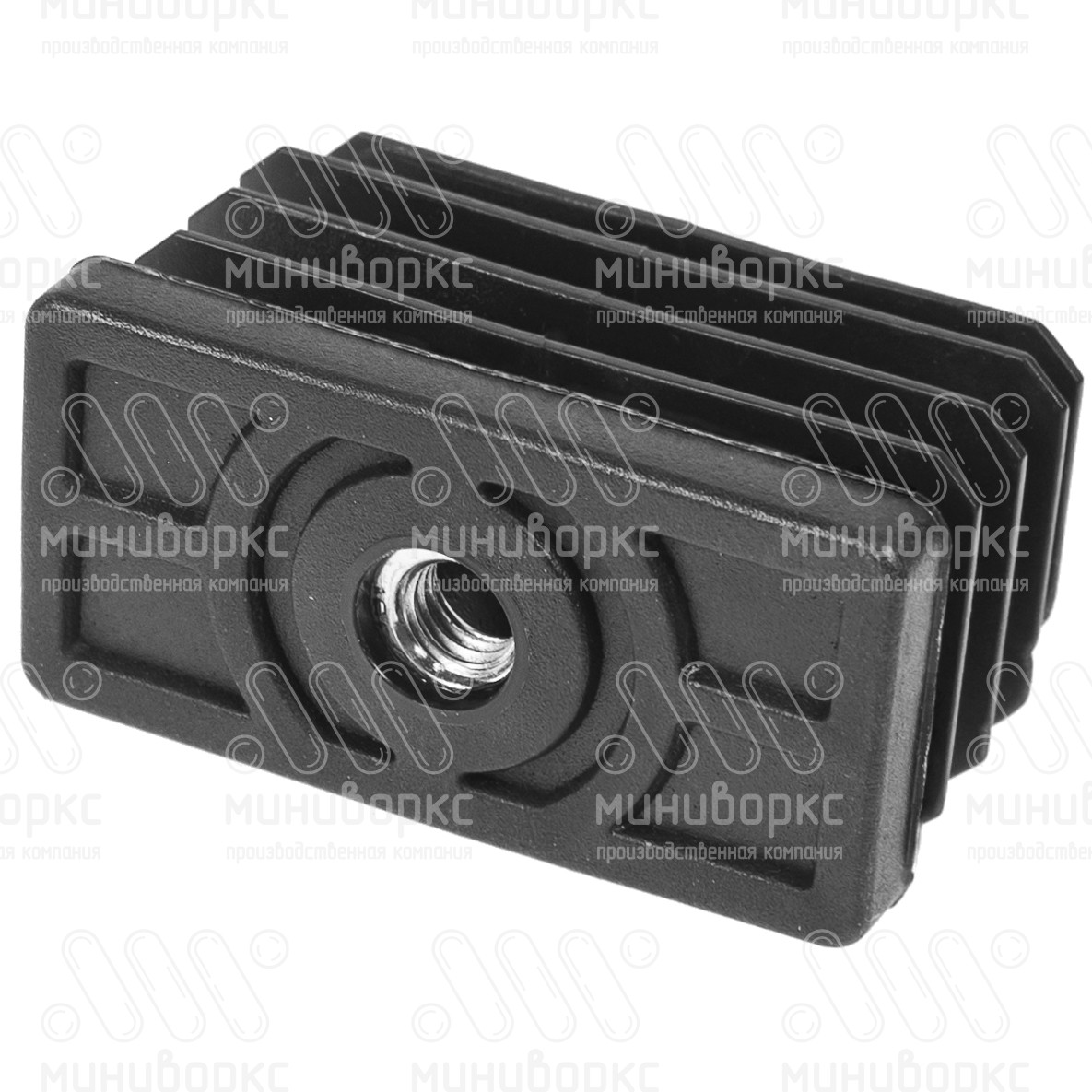 Заглушки для прямоугольной трубы 60x30 – 30-60М8ЧС | картинка 2