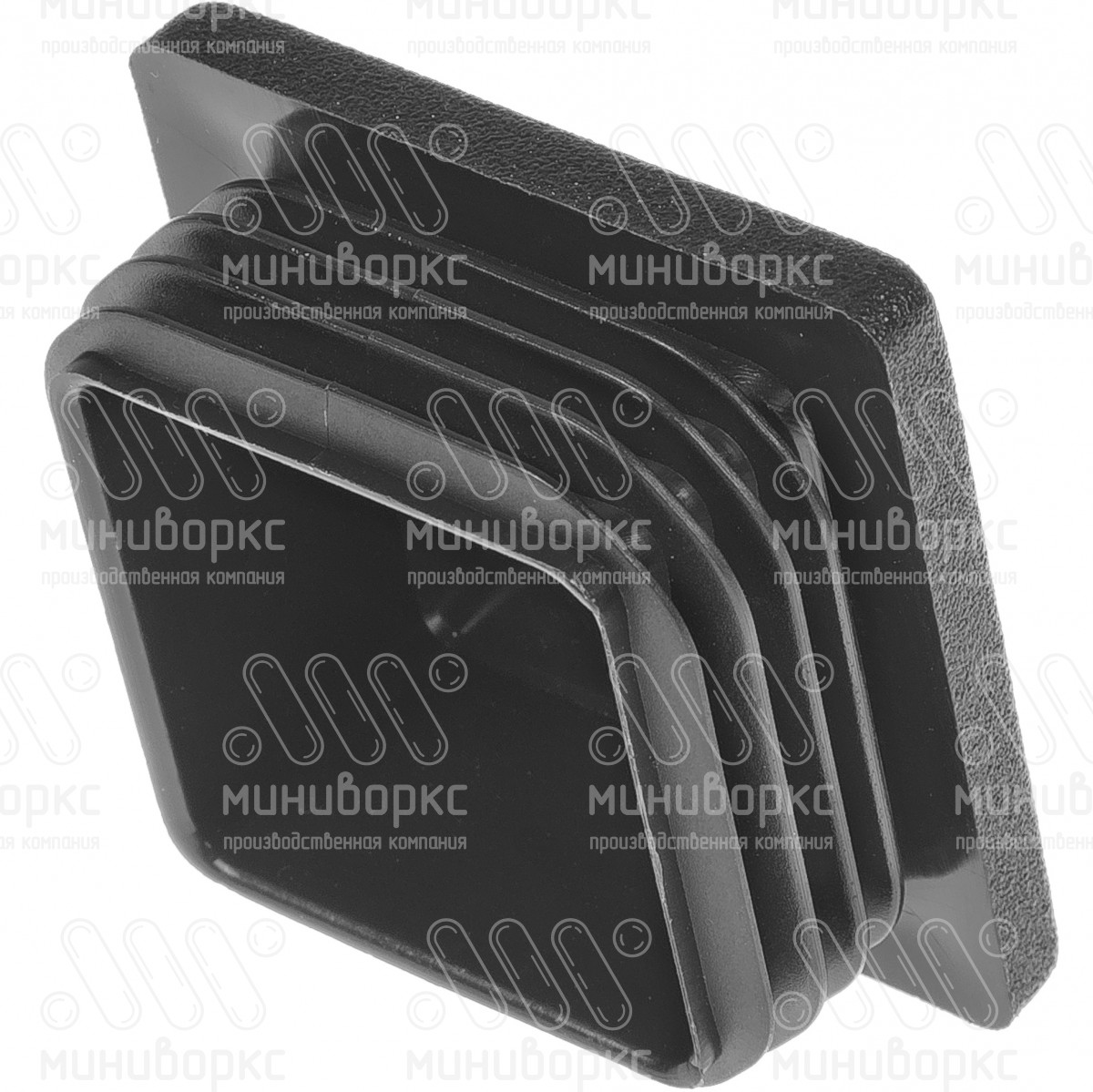 Квадратные заглушки для профильных труб 45x45 – ILQ45+3-BIANCO | картинка 2