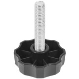 Фиксатор пластиковый с рукояткой m10x65 60 – Ф60М10-65БН