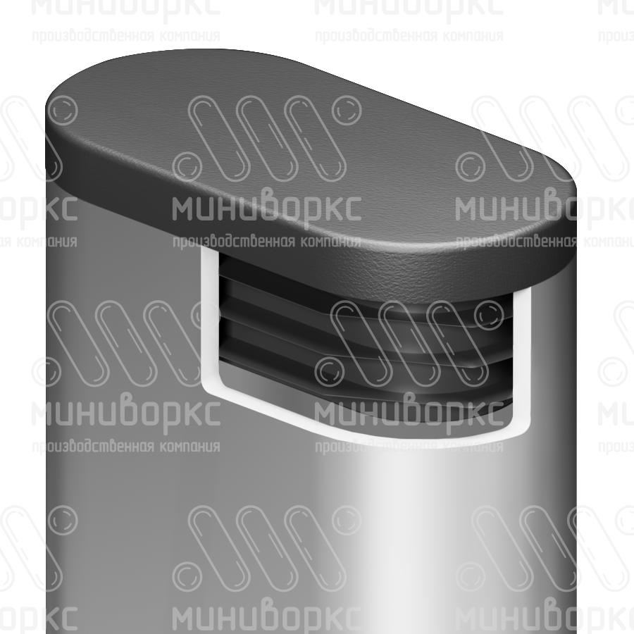 Заглушки для овальной труб 38x20 – ILO38x20 | картинка 4